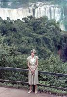 Princess Diana visits Iguazu Falls.