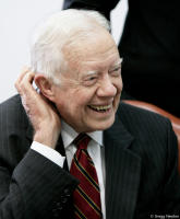 Former U.S. President and Nobel Peace Prize winner Jimmy Carter.